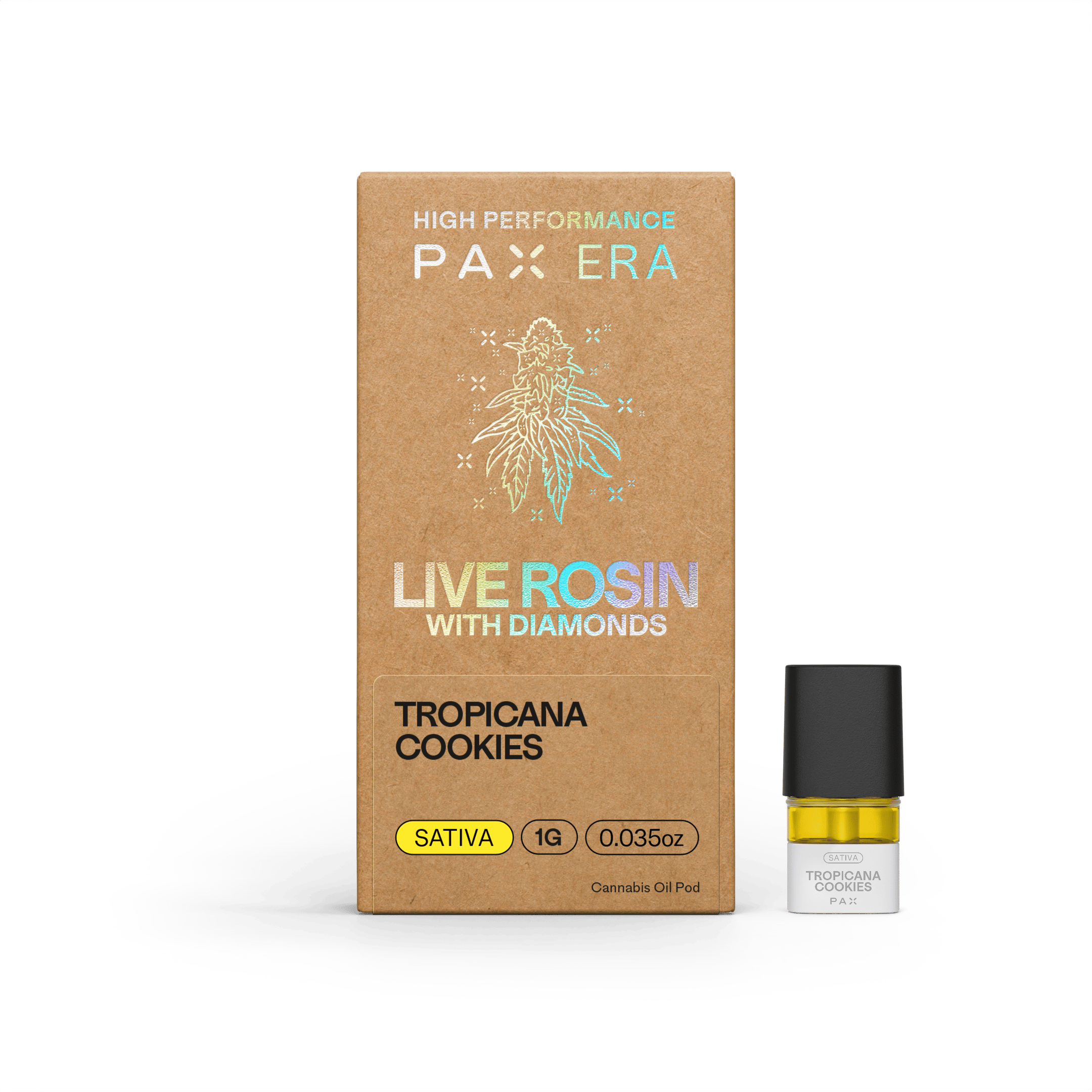PAX - Tropicana Cookies | Live Rosin Diamond Pod | 1g - 1