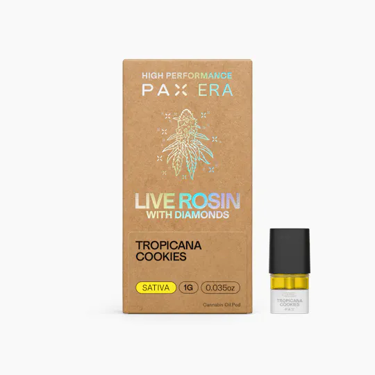 PAX - Tropicana Cookies | Live Rosin Diamond Pod | 1g - 1