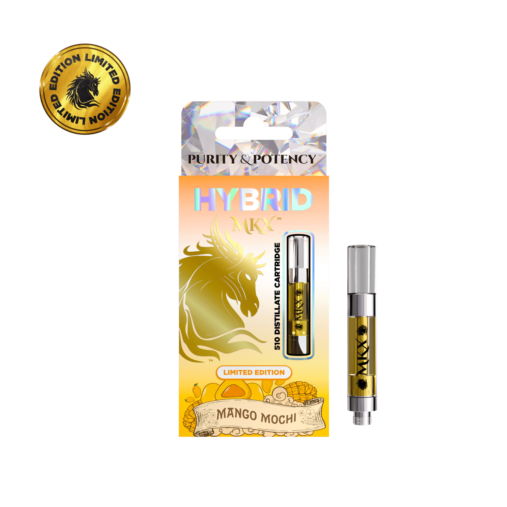 MKX Oil Co - (Limited Edition) Mango Mochi | Cartridge | 1g - 1