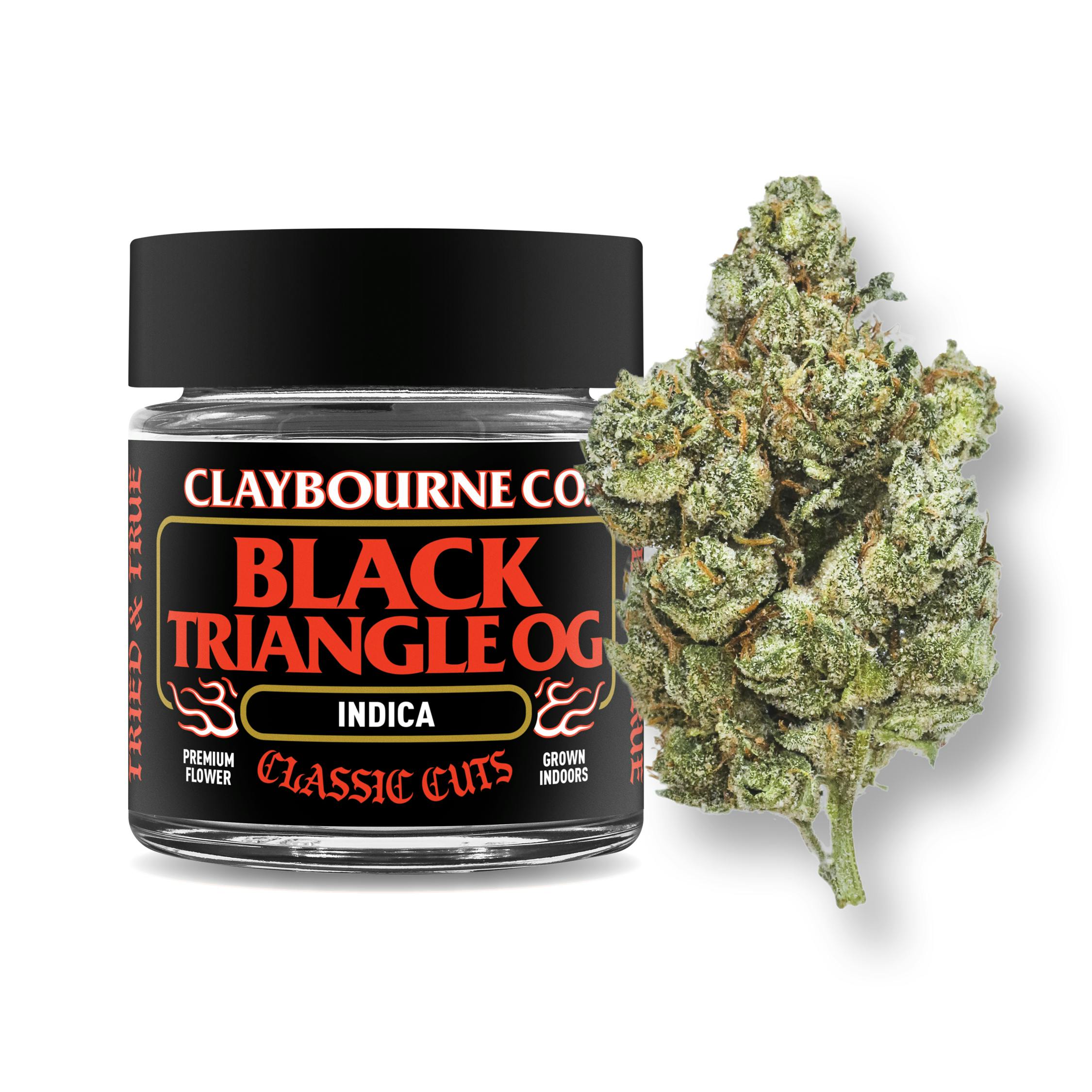 Claybourne Co. - Black Triangle OG (3.5g) - Classic Cuts - 1