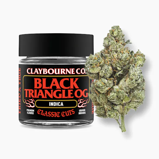 Claybourne Co. - Black Triangle OG (3.5g) - Classic Cuts - 1