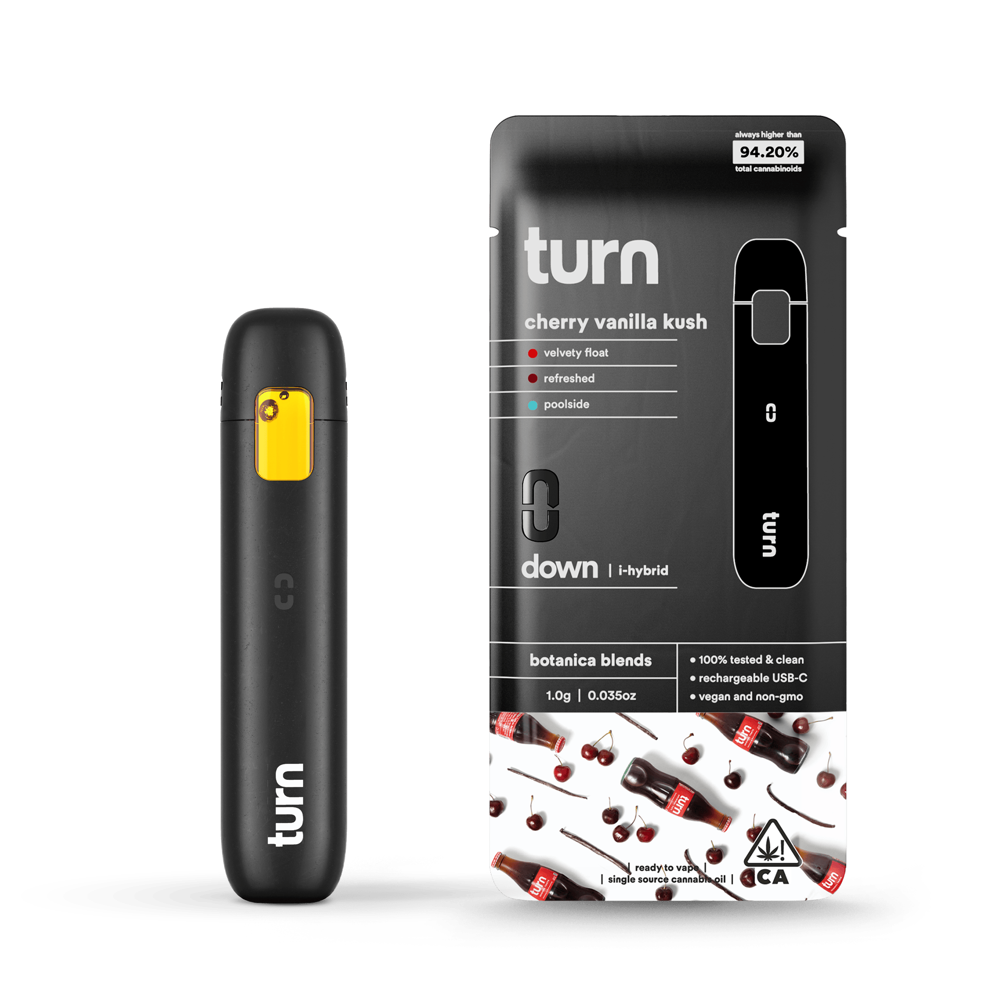 turn - Cherry Vanilla Kush | Botanica Blends | AIO | Indica-Hybrid - 1