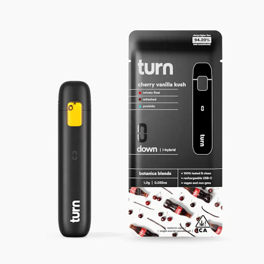 turn - Cherry Vanilla Kush | Botanica Blends | AIO | Indica-Hybrid - 1