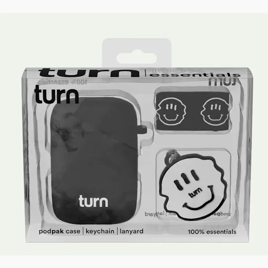 turn - Smiley Black 100% Essentials Kit | Storage - 1