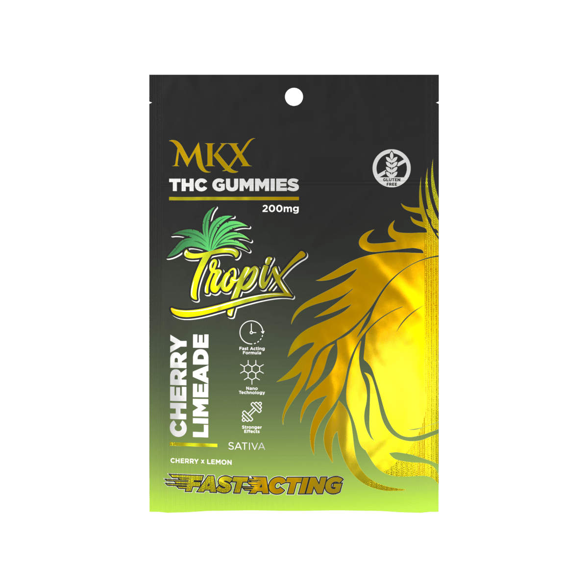 MKX Oil Co - Cherry Limeade Gummies | 100mg | 5ct | 20mg/ea - 1