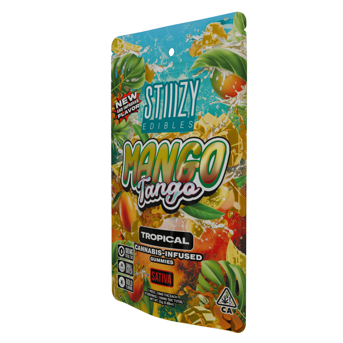 STIIIZY - - MANGO TANGO - 100MG TROPICAL EDIBLES - 1