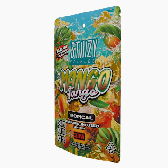 STIIIZY - - MANGO TANGO - 100MG TROPICAL EDIBLES - 1