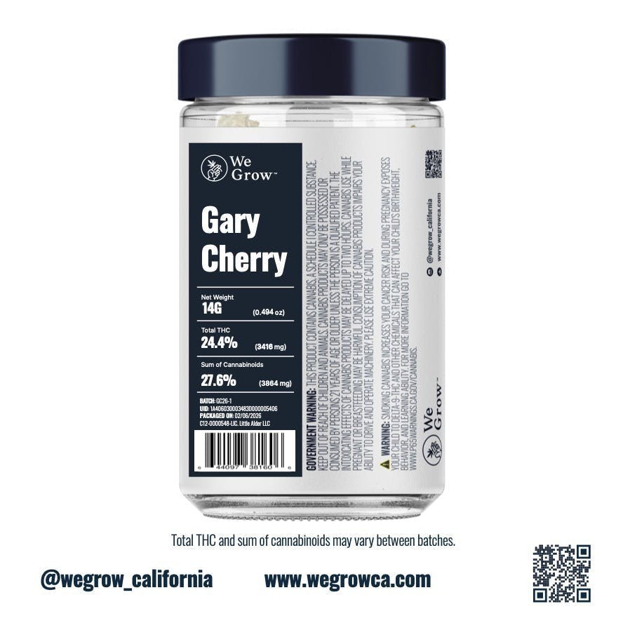 We Grow - We Grow | Gary Cherry | Big Buds | 14g - 1
