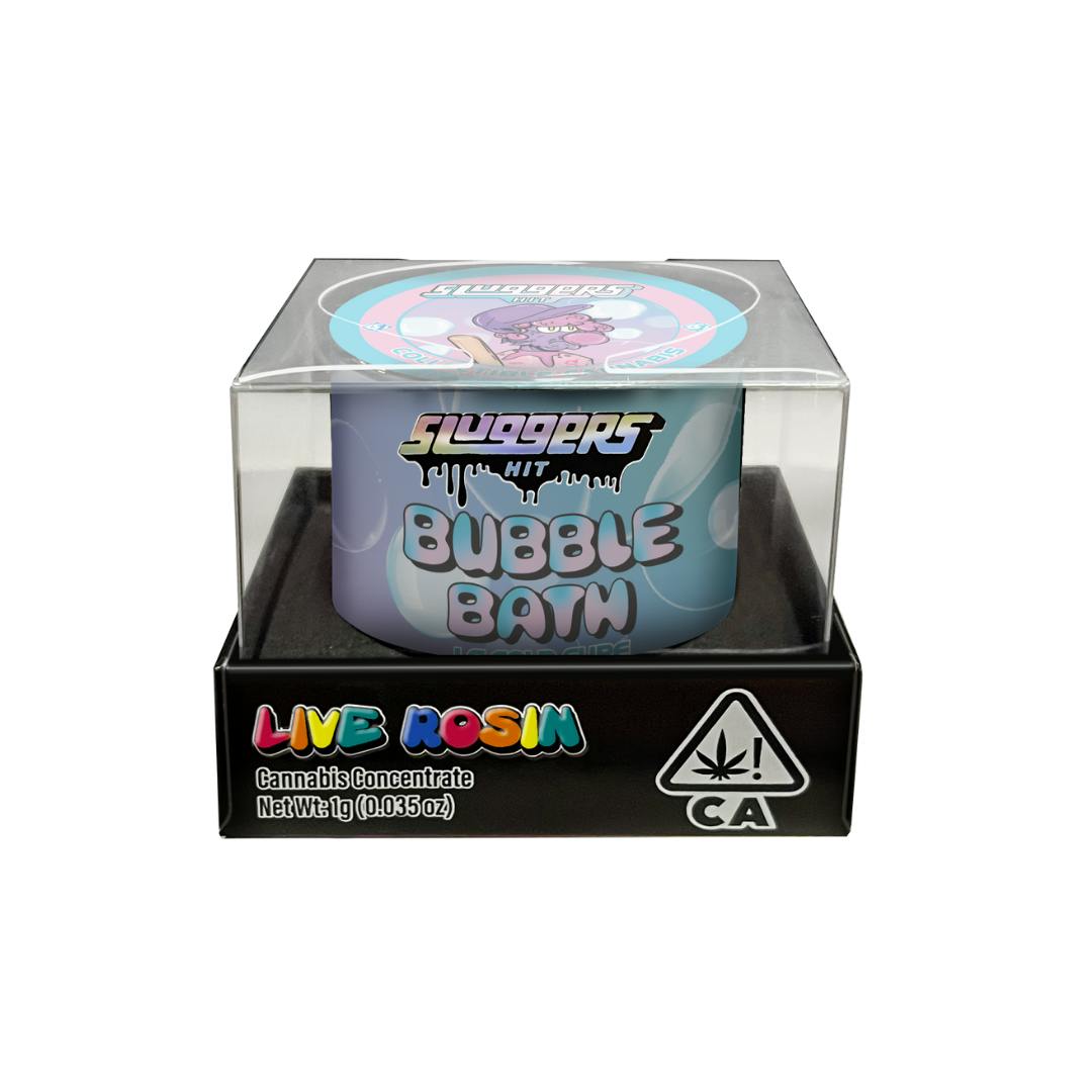 Sluggers Hit - Sluggers - Live Rosin - 1g - Bubble Bath - 1