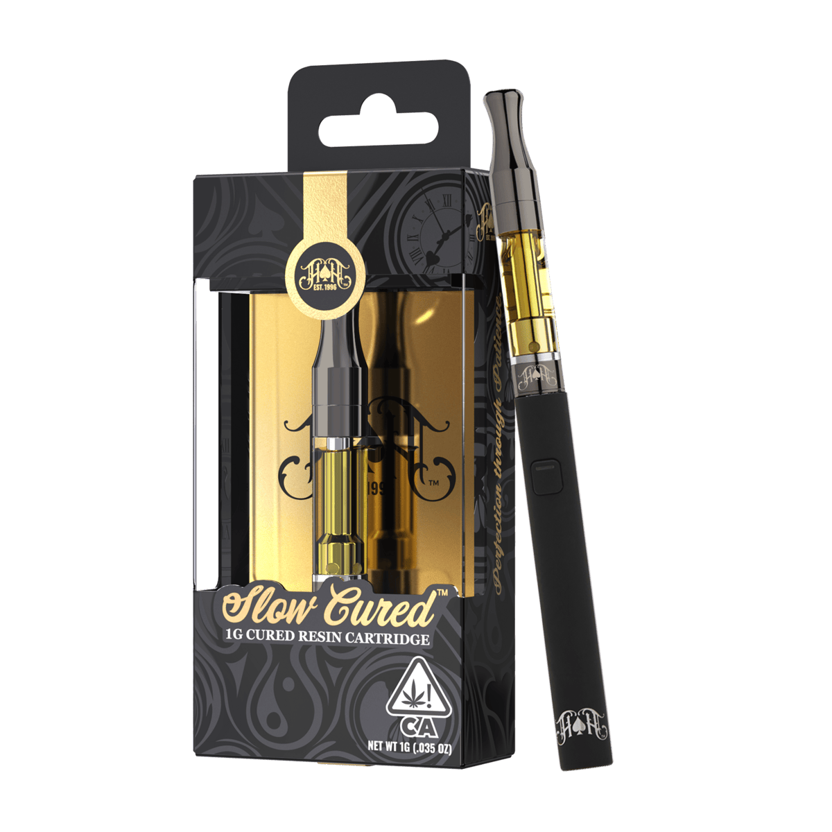 Heavy Hitters - Jet Fuel Gelato Slow Cured Resin Cartridges - 1g - 1