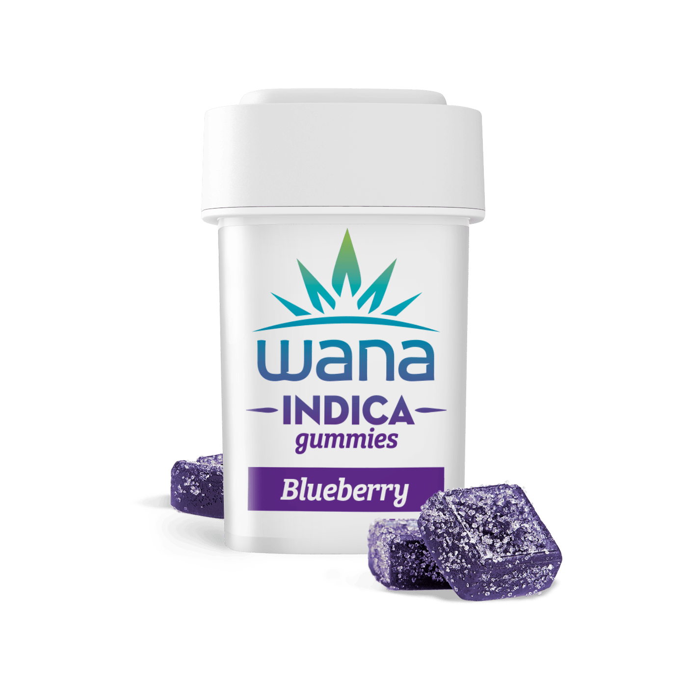 Wana Edibles - Blueberry - Indica [10 pack] - 1