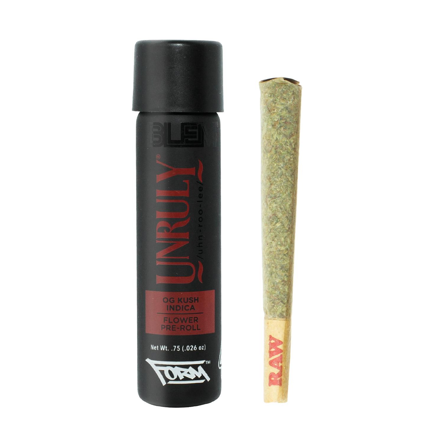 BLEM - BLEM UNRULY OG FORM .75g Pre-Roll - 1