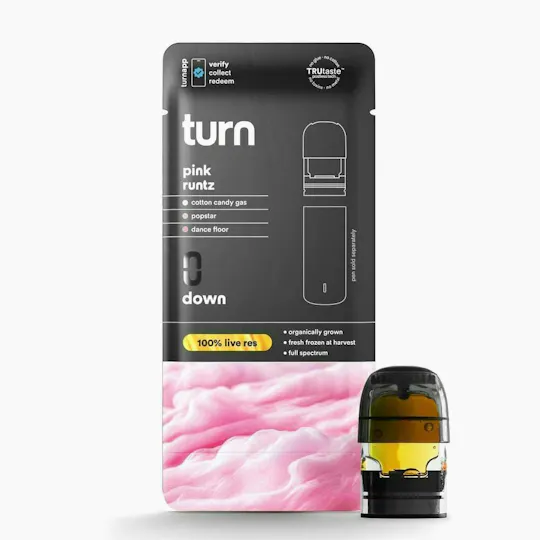 turn - Pink Runtz | 100% Live Resin | Indica-Hybrid - 1