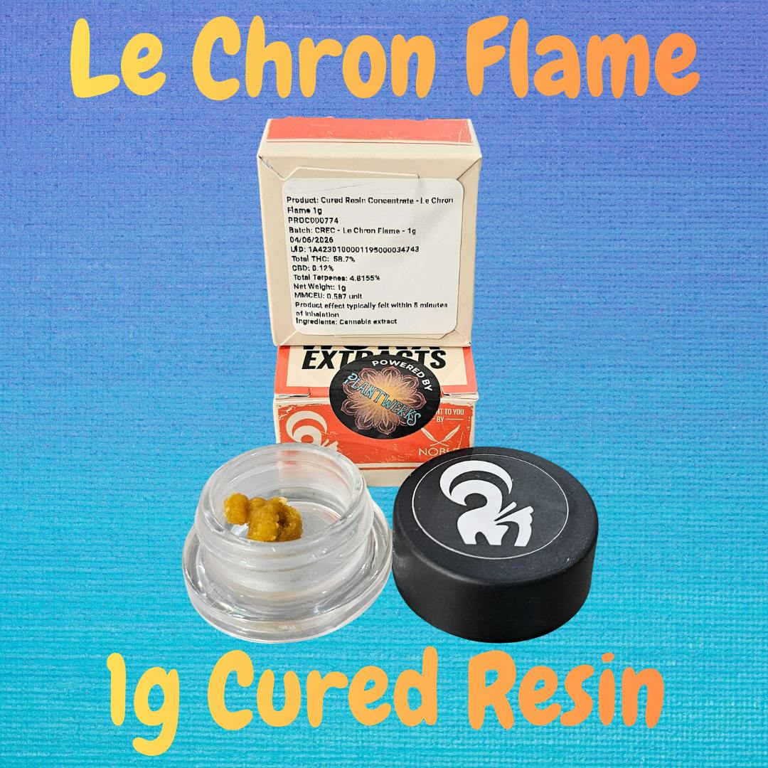 Noble Labs - Noble Labs - Skunk Worx Cured Resin 1g | Le Chron Flame - 1