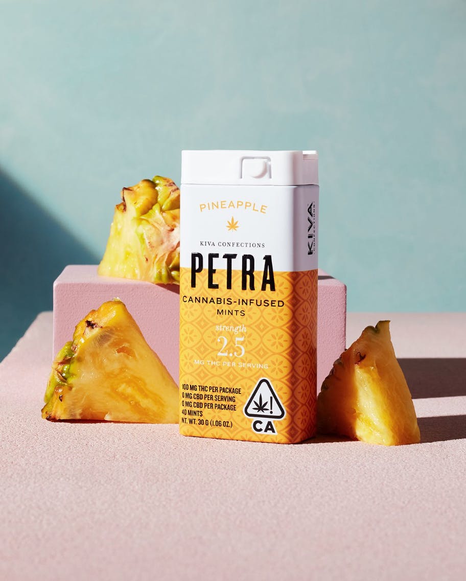 PETRA - Pineapple Mints | 100mg | 40ct | 2.5mg/ea - 1