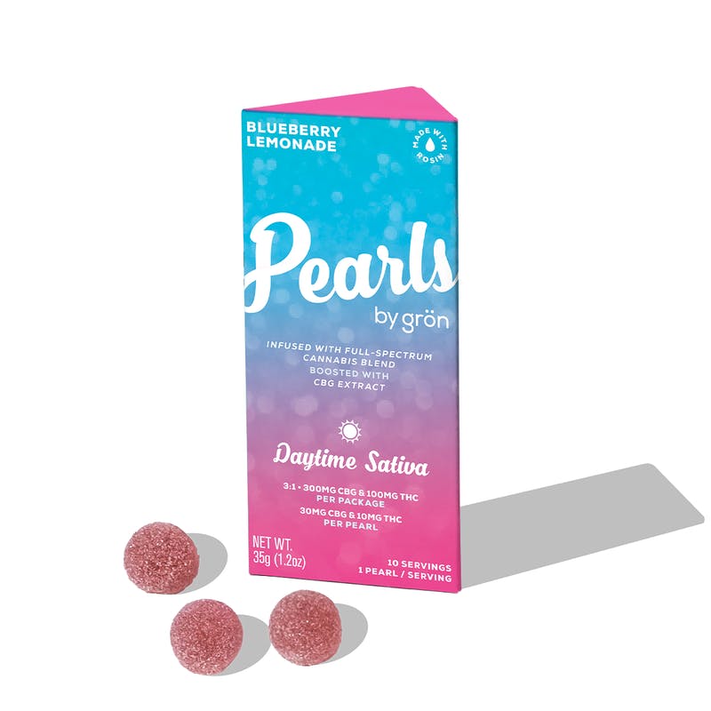 Grön Edibles - Grön 3:1 Blueberry Lemonade Pearls – Daytime Sativa - NY - 1