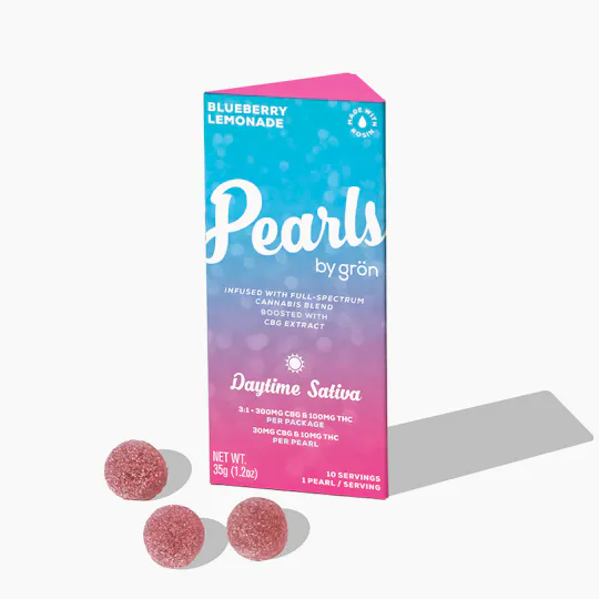 Grön Edibles - Grön 3:1 Blueberry Lemonade Pearls – Daytime Sativa - NY - 1