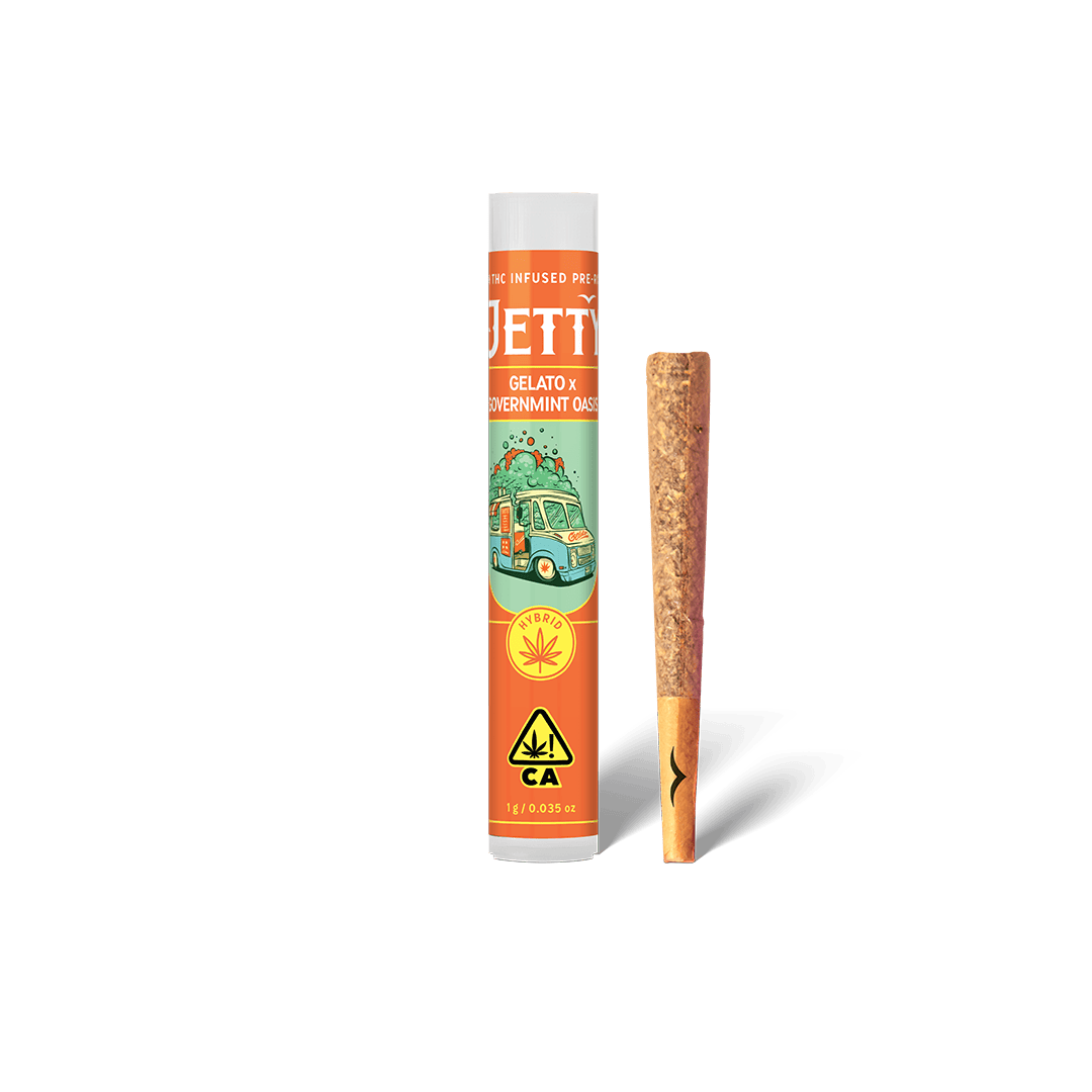 Jetty Extracts - Gelato x Kush Mintz | Infused Joint | 1g - 1