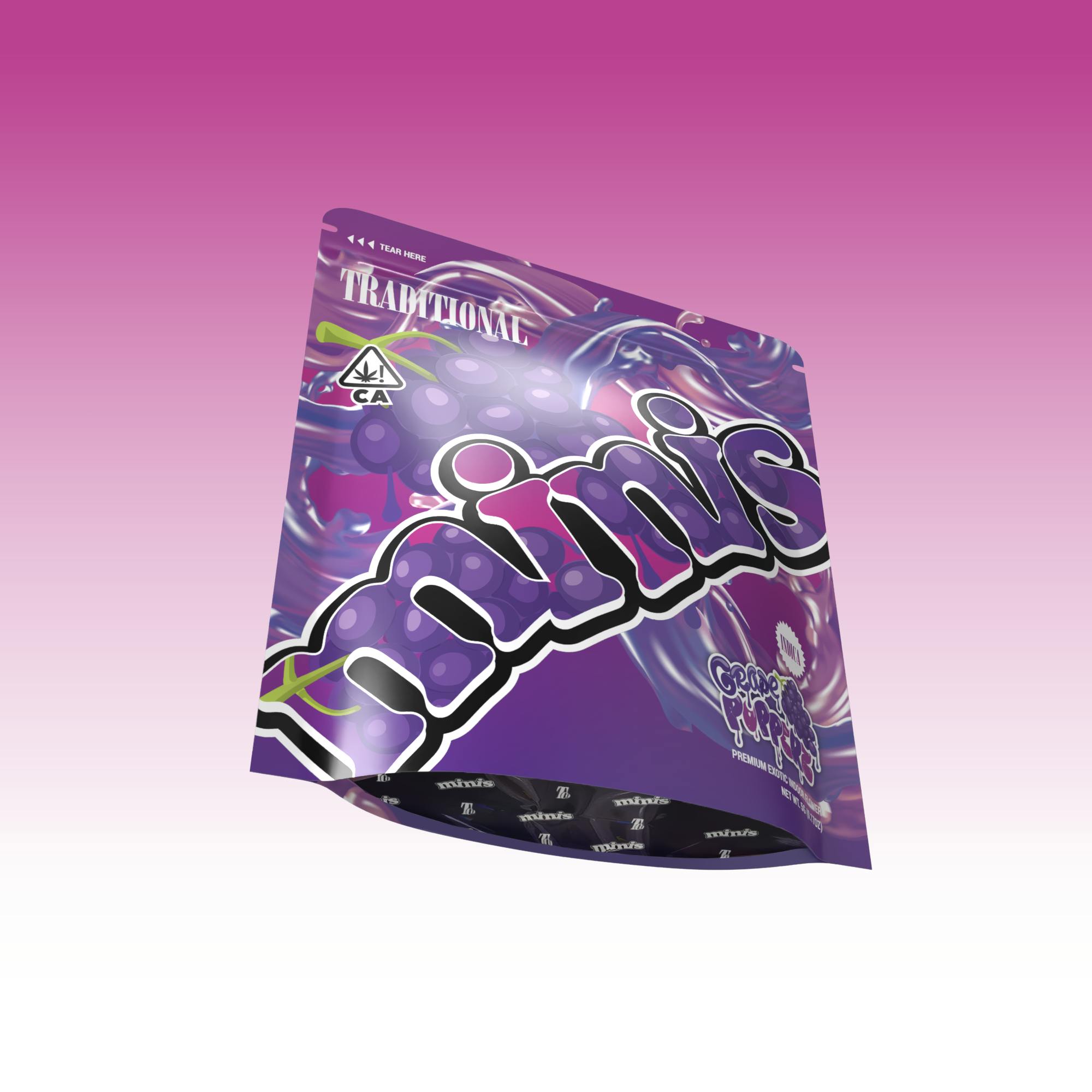 Traditional - Traditional - Grape Popperz Minis 5g - 1