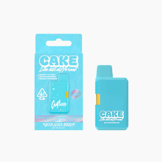 CAKE she hits different - Skywalker OG | Live Resin Disposable | 1g - 1