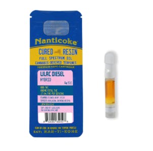 Nanticoke - Lilac Diesel | Cured Resin Cartridge | 1g - 1