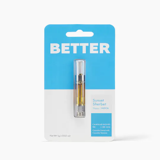 Better - Sunset Sherbet Cartridge 1g - 1