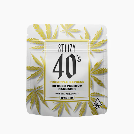 STIIIZY - - PINEAPPLE EXPRESS - 7G 40's Infused Flower - 1