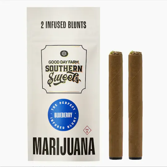 Southern Sweets - Blueberry x Gaschata #01 | Infused Blunts | 1g each | 2pk - 1