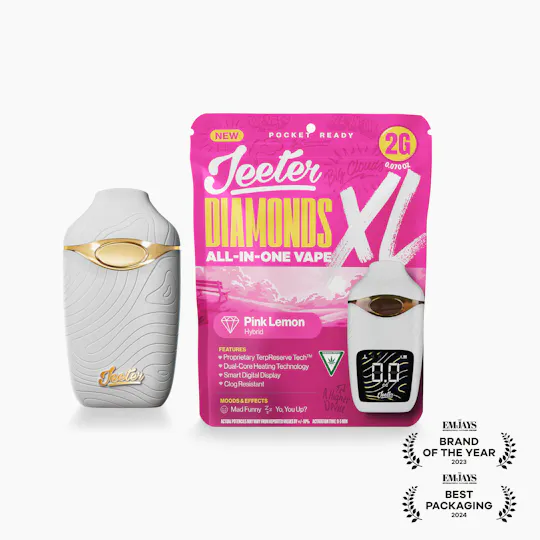 Jeeter - Jeeter | Pink Lemon | Diamonds XL 2G All-In-One Vape - 1