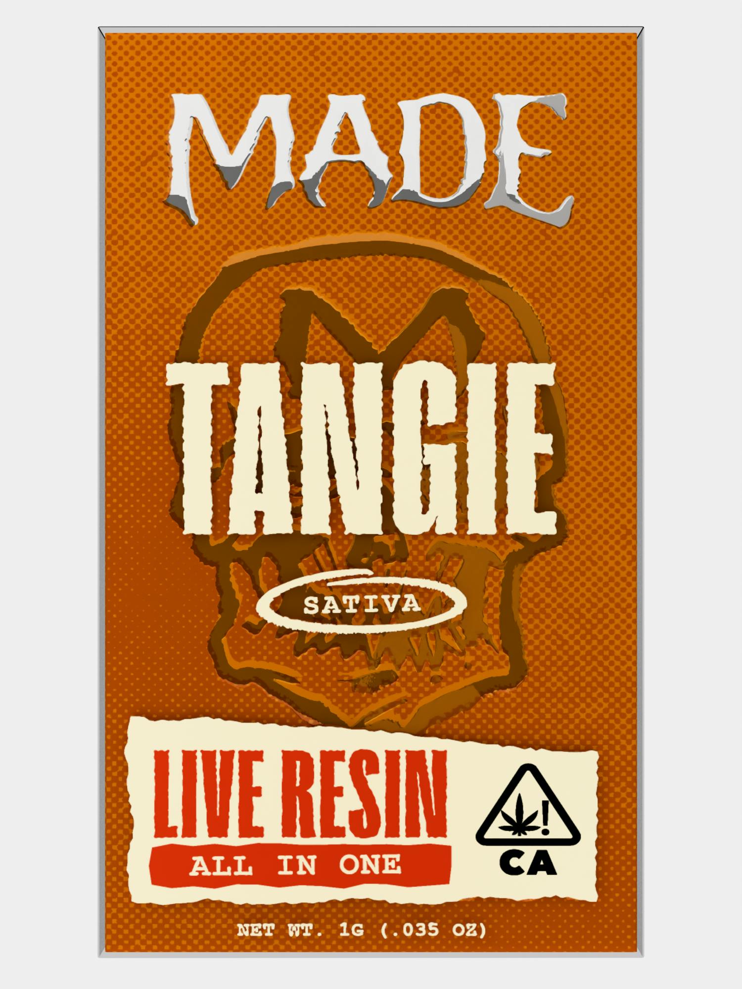 MADE - MADE | Tangie | Live Resin AIO | 1G - 1