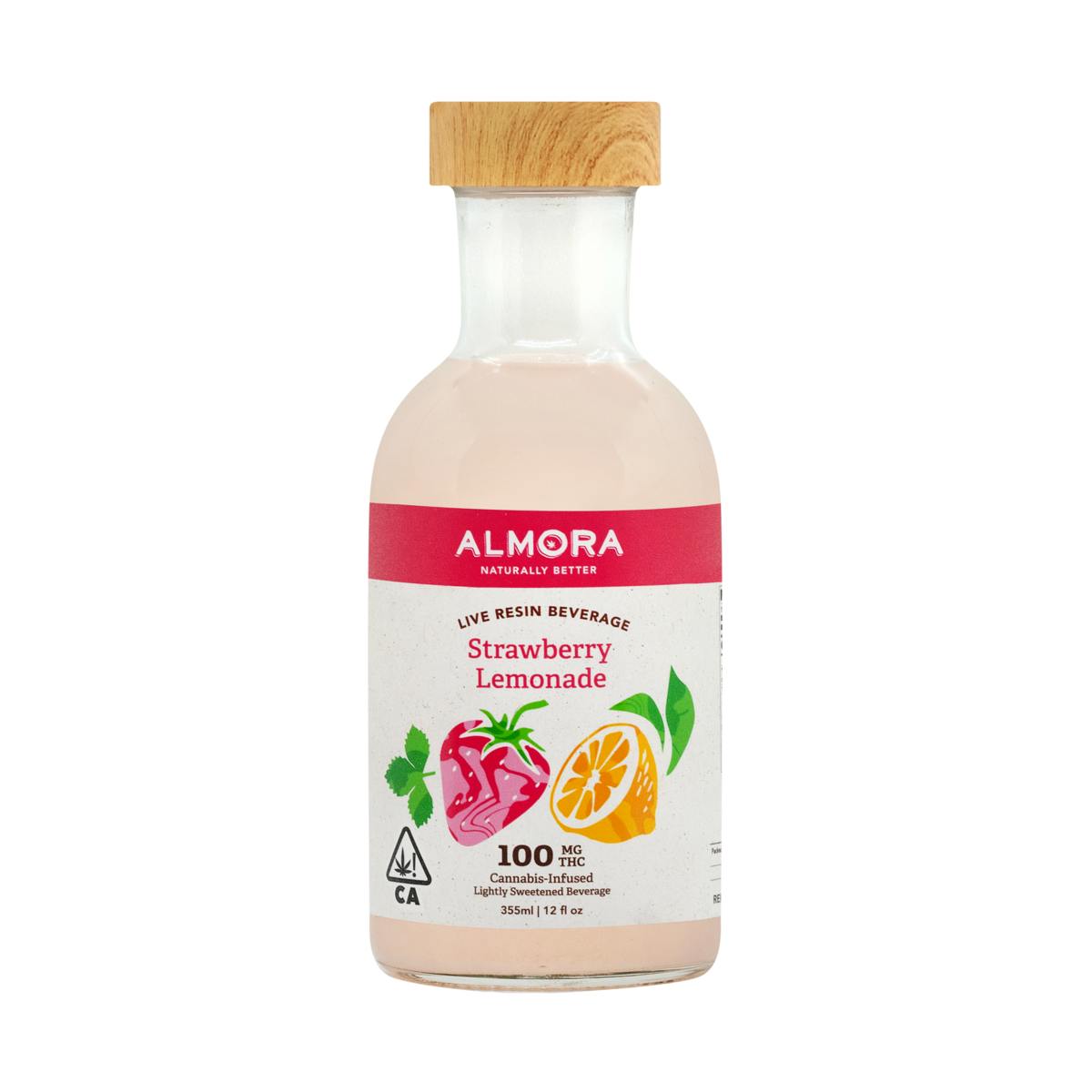 Almora - Live Resin Strawberry Lemonade Beverage - 1