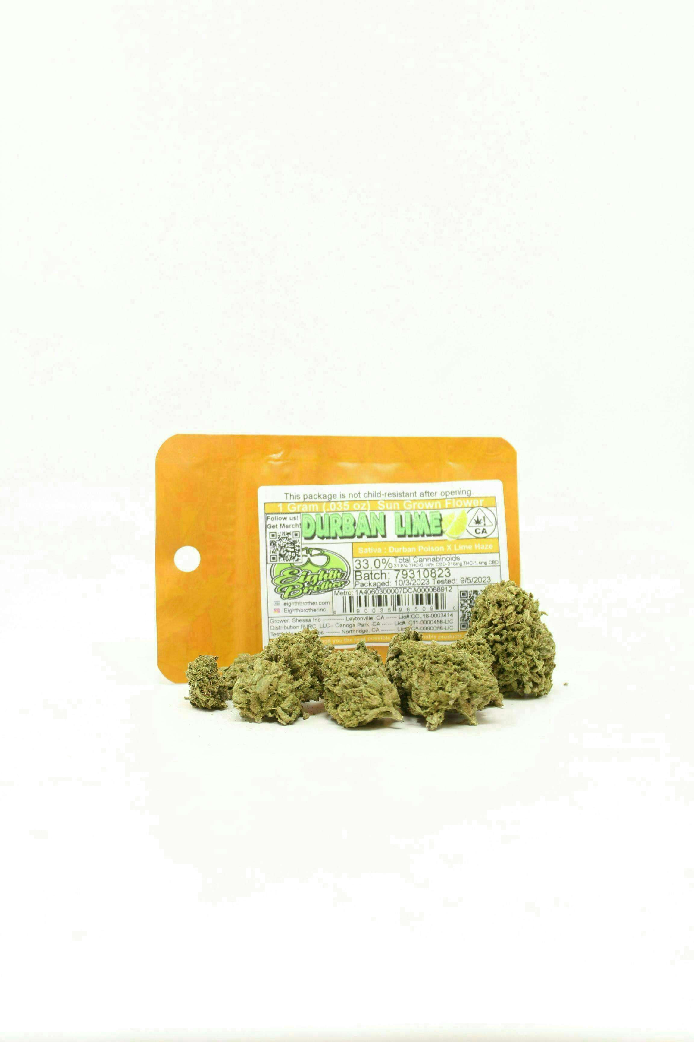 Eighth Brother - Eighth Brother | Durban Lime | Flower | 1g - 1