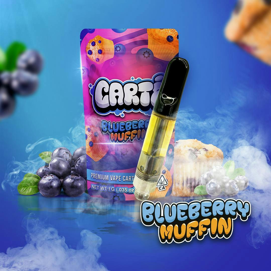 Carté - Carté | Blueberry Muffin | Cartridge | 1g - 1