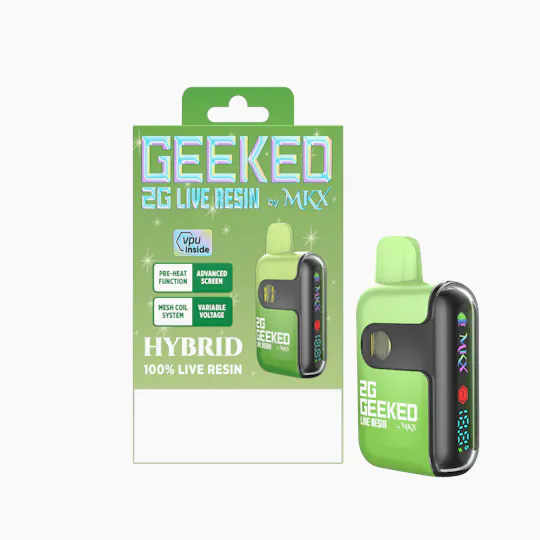 MKX Oil Co - Chemdawg | Geeked Live Resin Disposable | 2g - 1