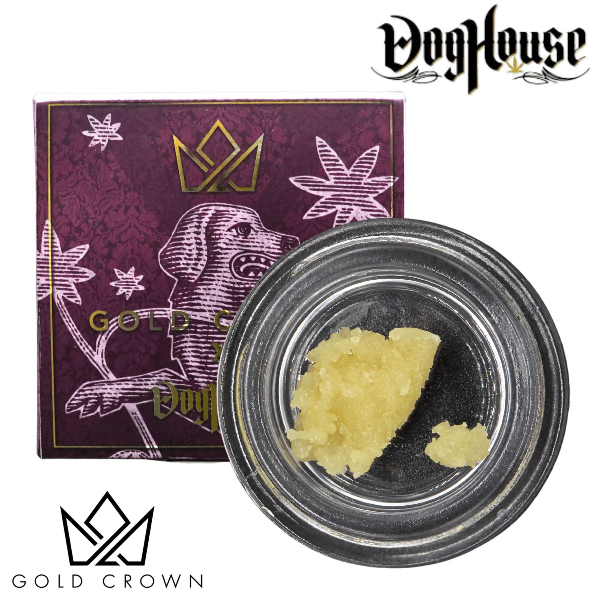 Gold Crown - Gold Crown x DogHouse | Category #5 | Badder | 1g - 1