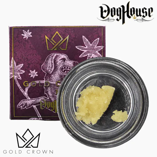 Gold Crown - Gold Crown x DogHouse | Category #5 | Badder | 1g - 1