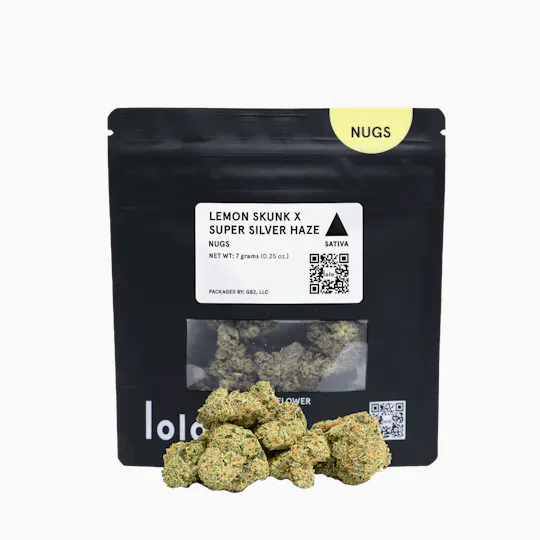 lolo - Lemon Skunk + Super Silver Haze | Indoor Buds | 7g - 1