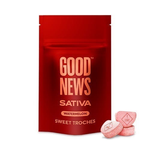 Good News - Watermelon Troches | 100mg | 10ct | 10mg/ea - 1