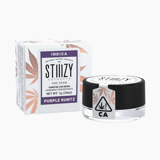 STIIIZY - - PURPLE RUNTZ - Live Resin - 1