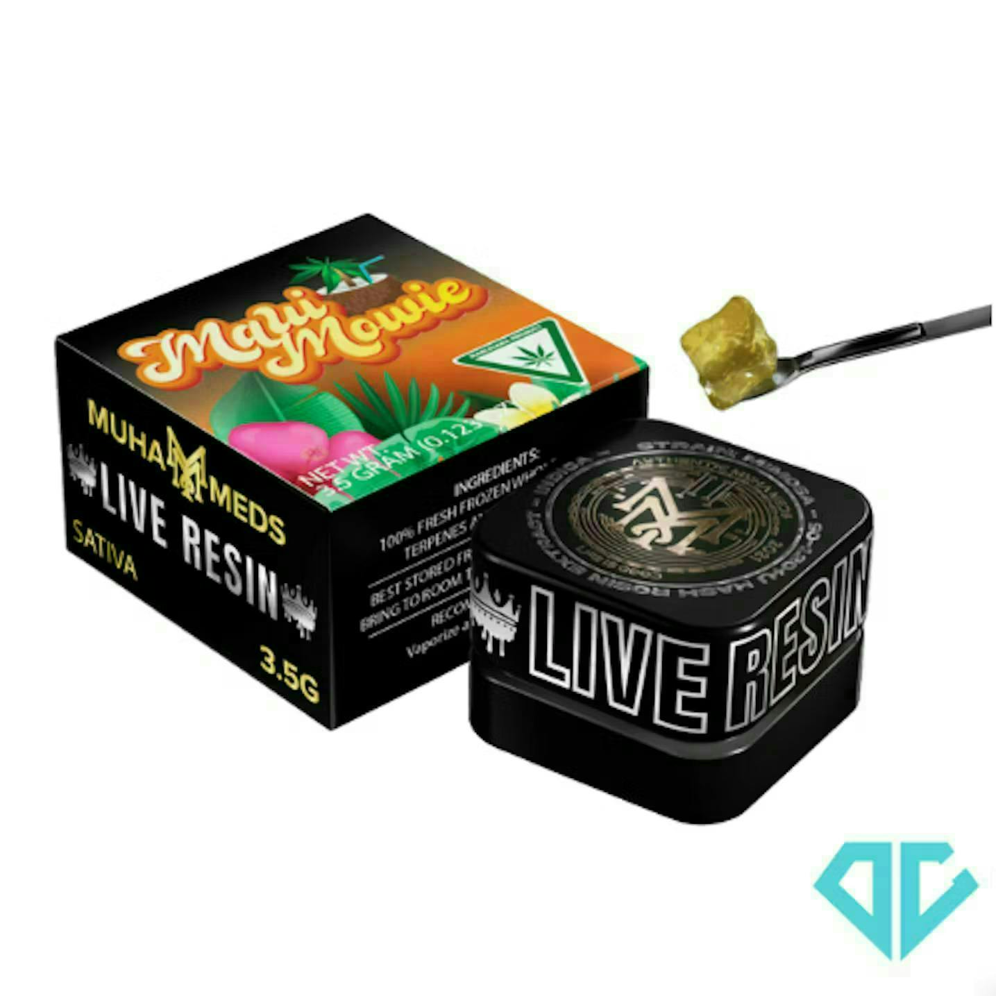 Muha Meds - Maui Wowie | Live Resin Badder | 3.5g - 1