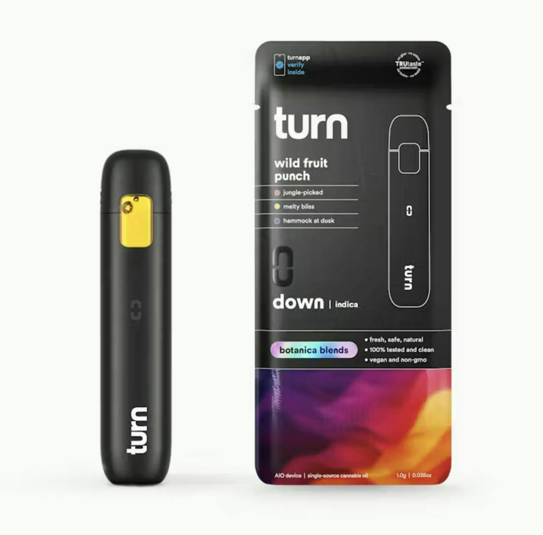 turn - Wild Fruit Punch | Botanica Blends | AIO | Indica - 1