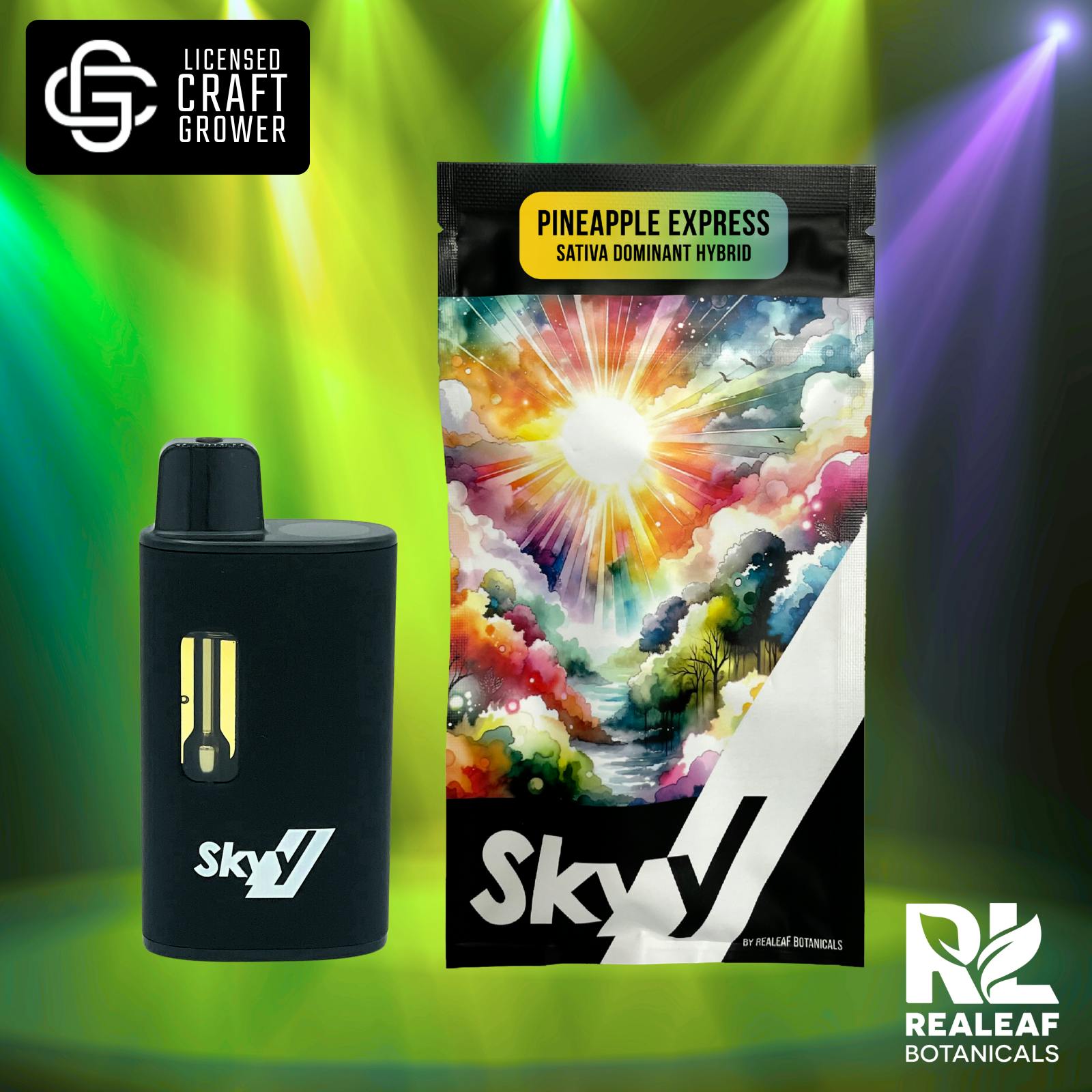 Realeaf Botanicals - Pineapple Express Disposable Pen 3.0g - 1