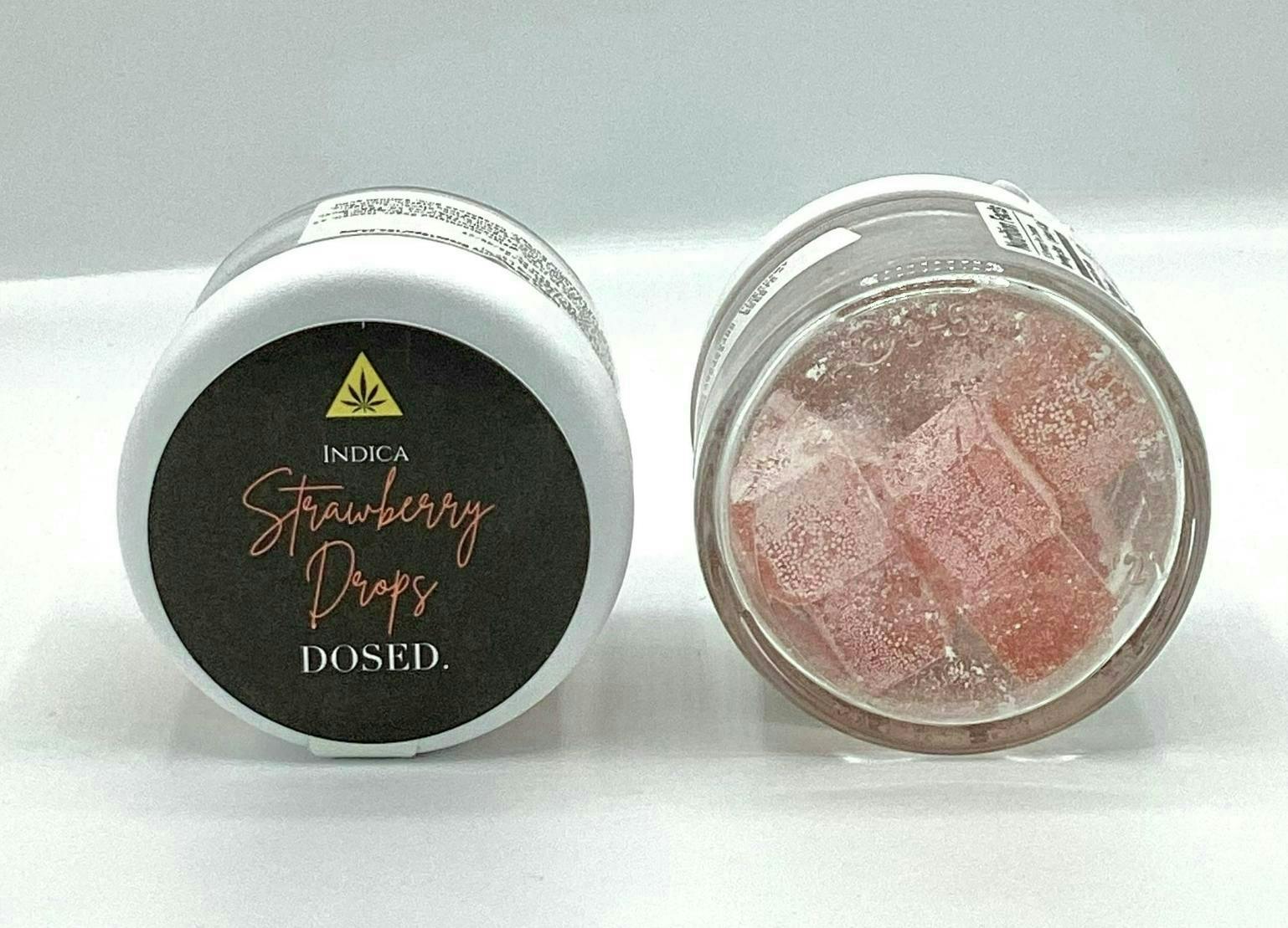 Dosed. - Strawberry Drop Gummies | 154.24mg | 10ct | 15.4mg - 1