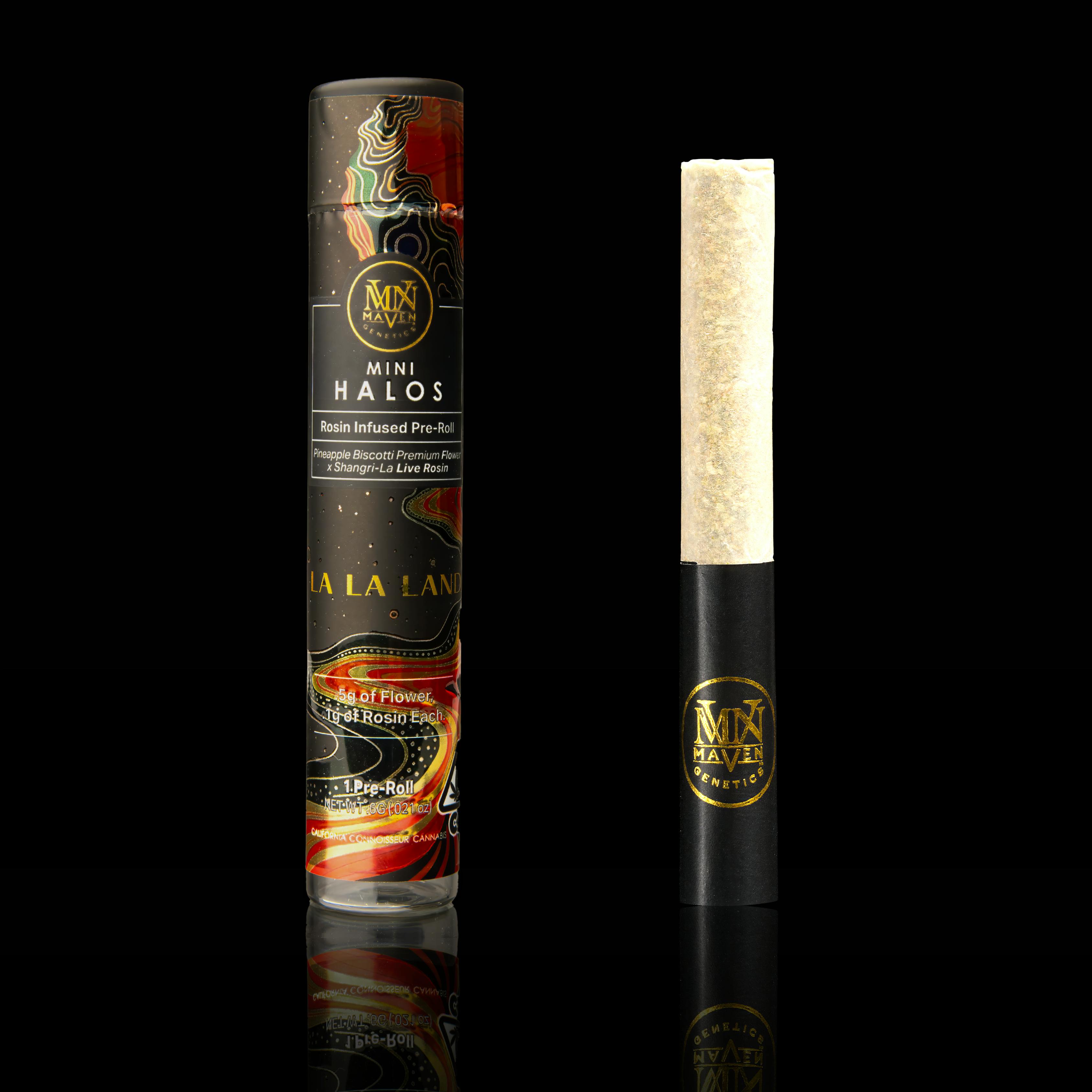 Maven Genetics - La La Land Mini Halos Infused Pre-Roll Single [.6g] - 1