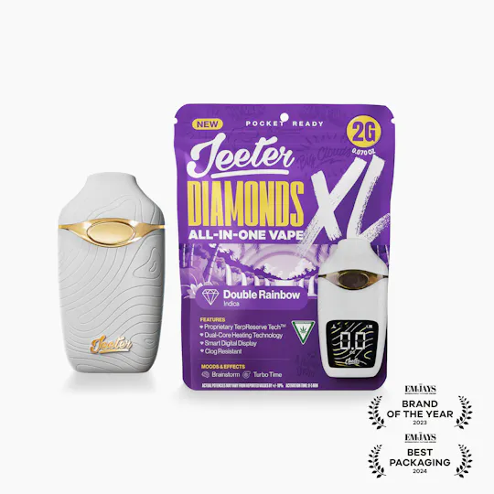 Jeeter - Jeeter | Double Rainbow | Diamonds XL 2G All-In-One Vape - 1