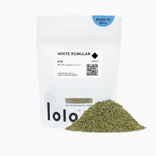 lolo - White Romulan | Indoor Ready To Roll | 21g - 1