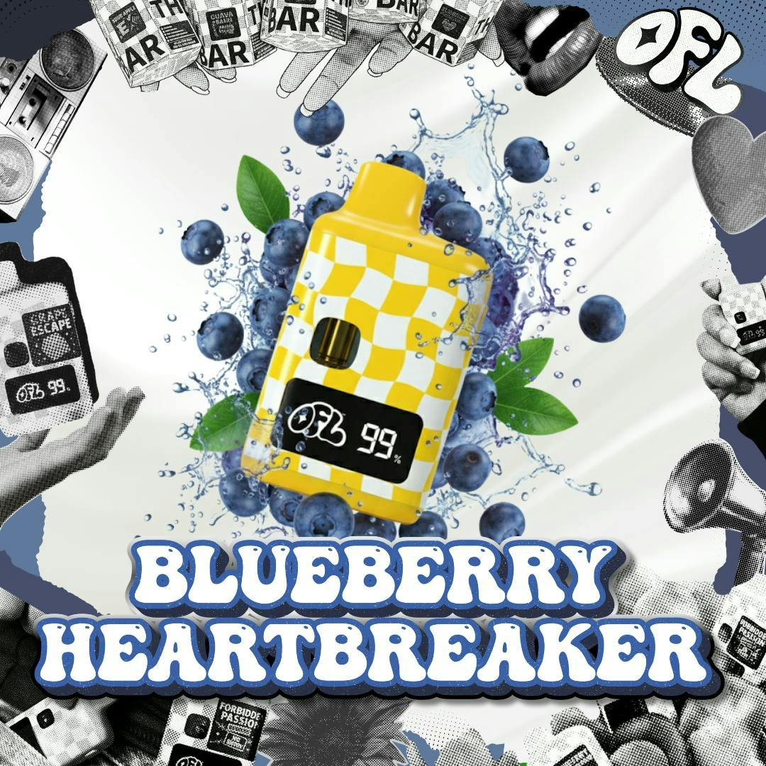 Oakfruitland (OFL) - Magicterp Series | Blueberry Heartbreaker | Cured Resin Disposable | 1g - 1
