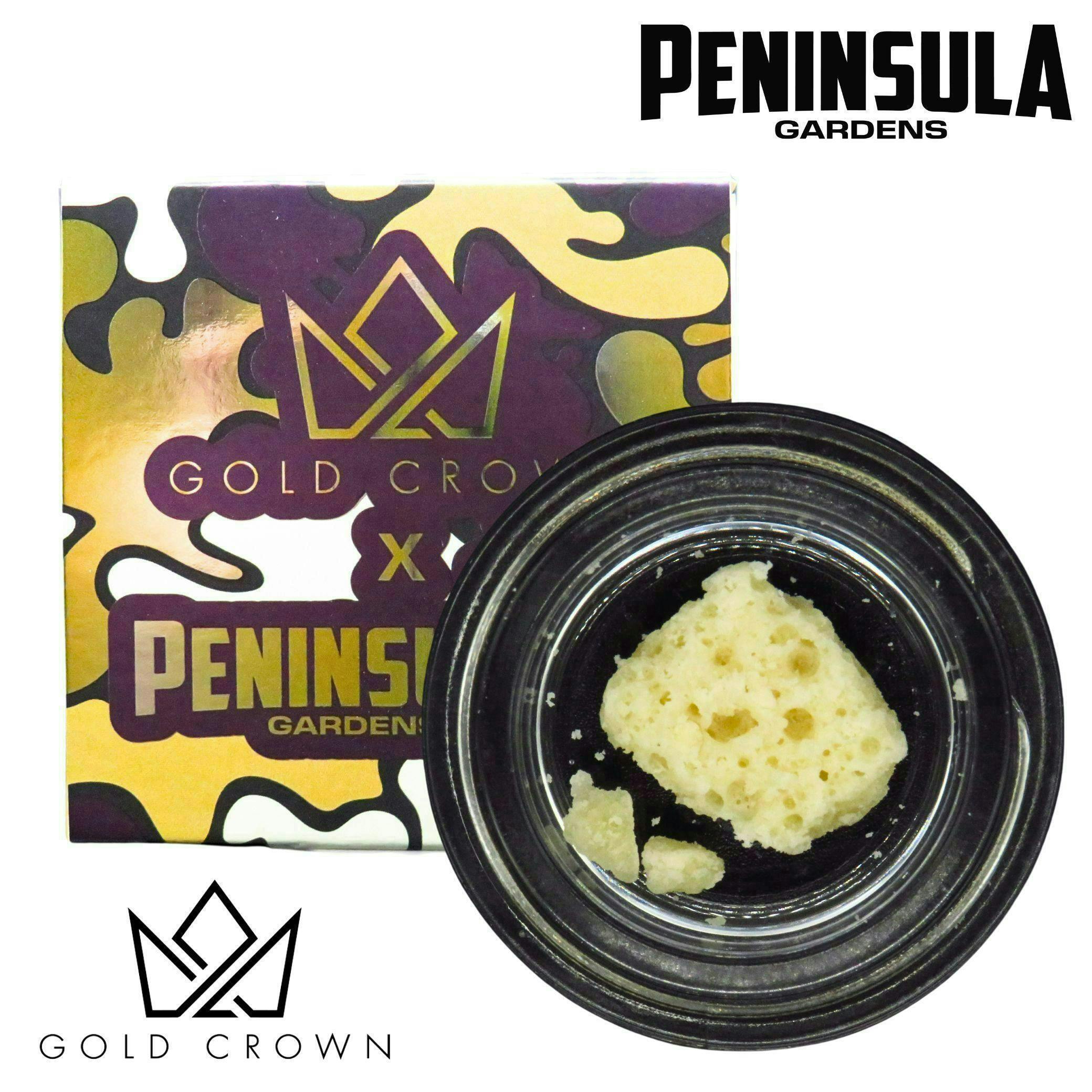 Gold Crown - Gold Crown x Peninsula Garden | Runtz | Crumble | 1g - 1