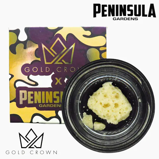 Gold Crown - Gold Crown x Peninsula Garden | Runtz | Crumble | 1g - 1