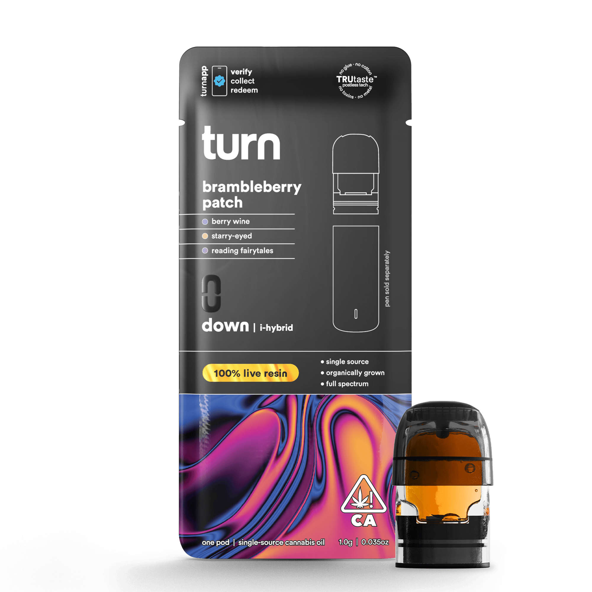 turn - Brambleberry Patch | 100% Live Resin | Indica-Hybrid - 1